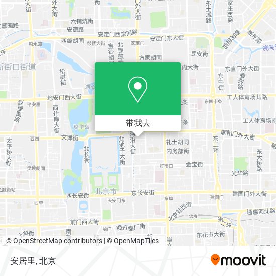 安居里地图