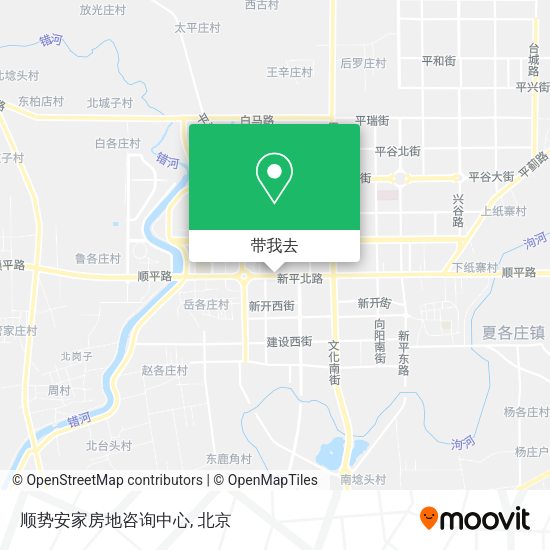 顺势安家房地咨询中心地图