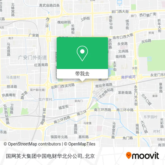 国网英大集团中国电财华北分公司地图