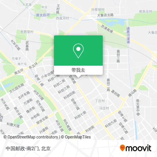 中国邮政-南2门地图