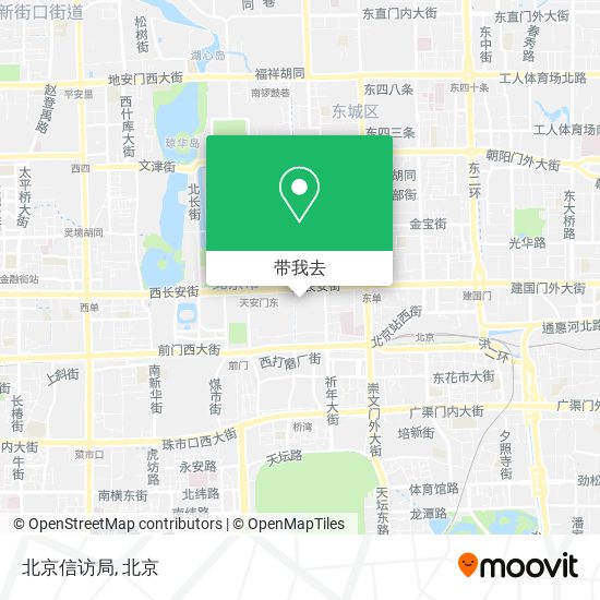 北京信访局地图