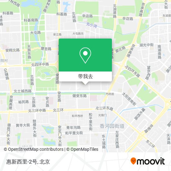惠新西里-2号地图