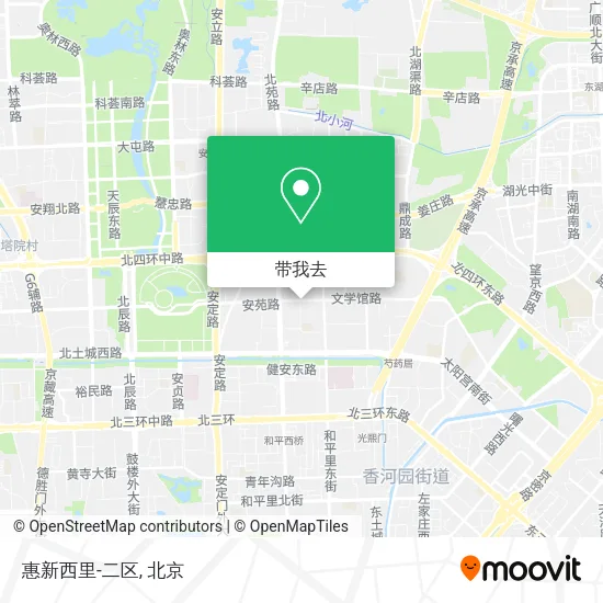 惠新西里-二区地图