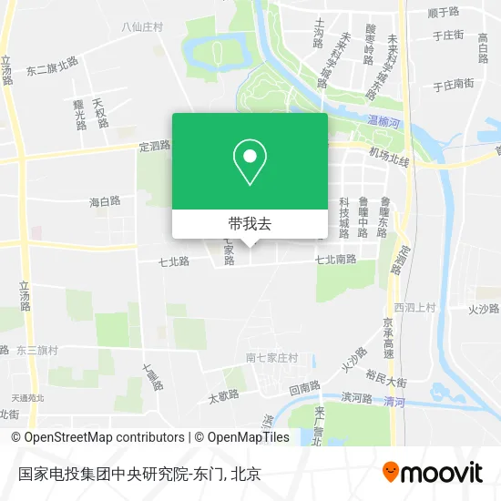 国家电投集团中央研究院-东门地图