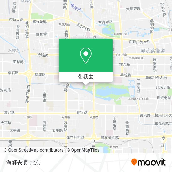 海狮表演地图