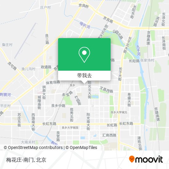 梅花庄-南门地图
