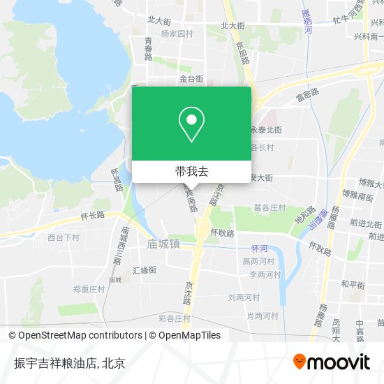 振宇吉祥粮油店地图