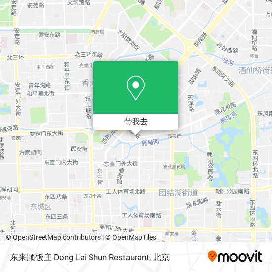 东来顺饭庄 Dong Lai Shun Restaurant地图