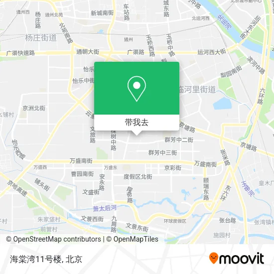 海棠湾11号楼地图