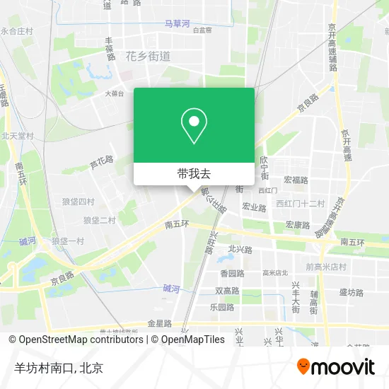羊坊村南口地图