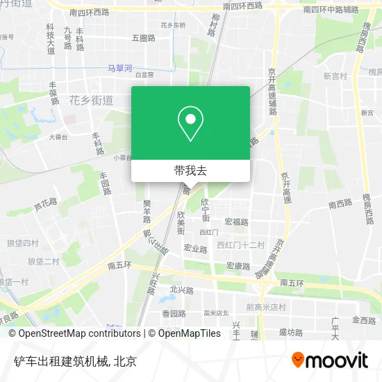 铲车出租建筑机械地图