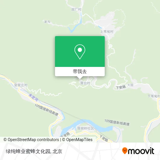 绿纯蜂业蜜蜂文化园地图