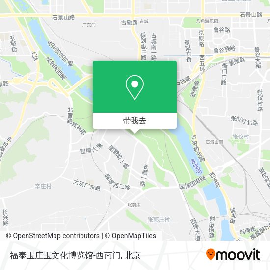 福泰玉庄玉文化博览馆-西南门地图