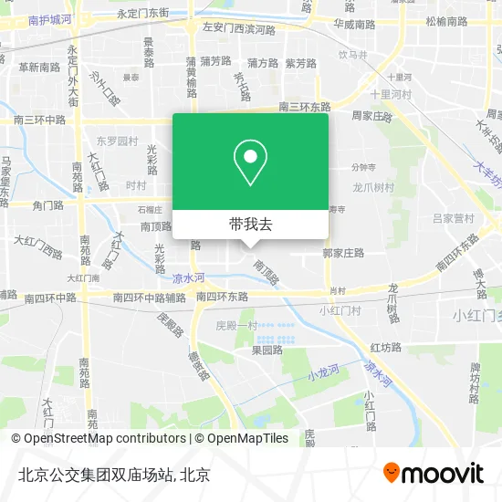 北京公交集团双庙场站地图