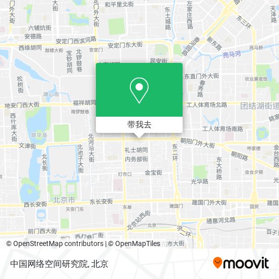 中国网络空间研究院地图