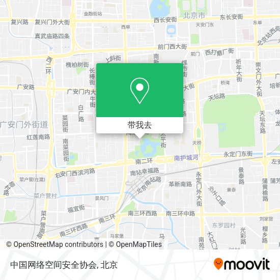 中国网络空间安全协会地图