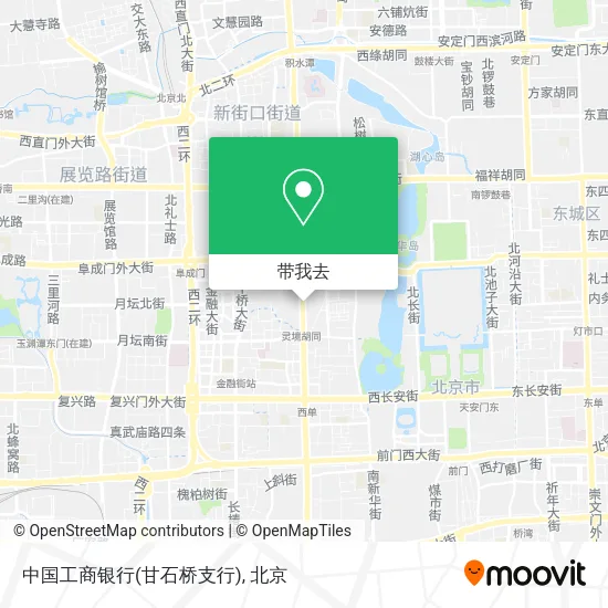 中国工商银行(甘石桥支行)地图