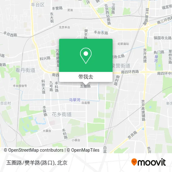 五圈路/樊羊路(路口)地图