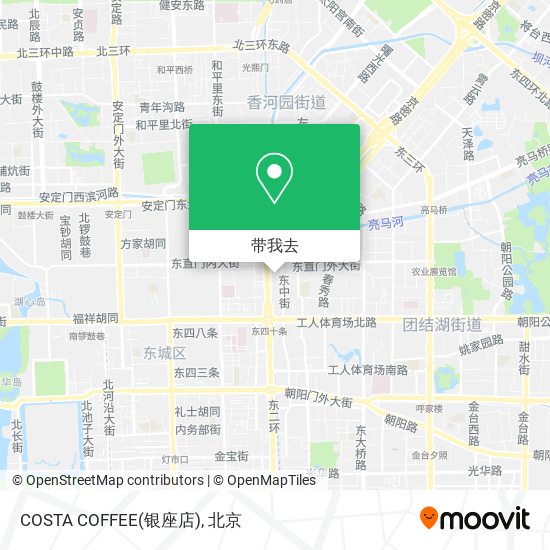 COSTA COFFEE(银座店)地图