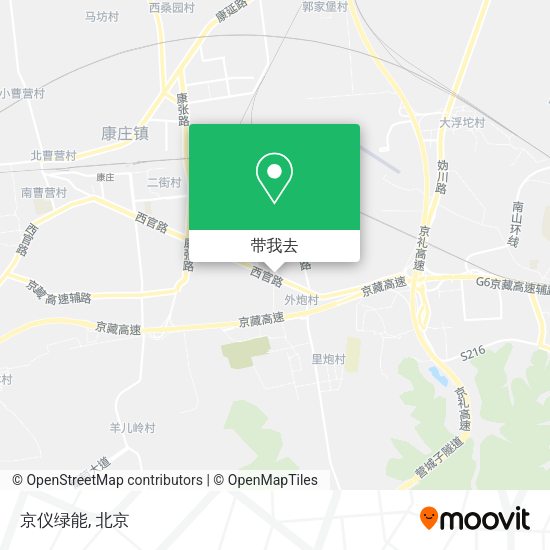 京仪绿能地图