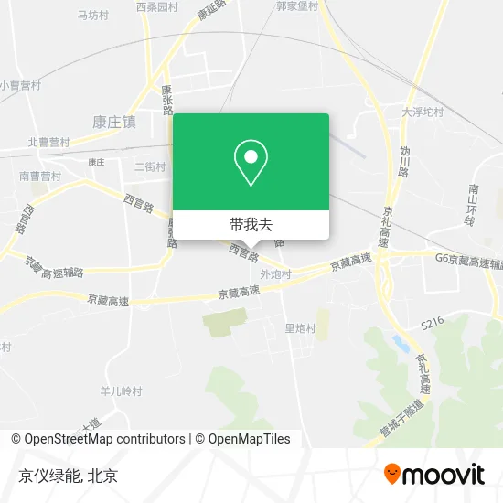 京仪绿能地图