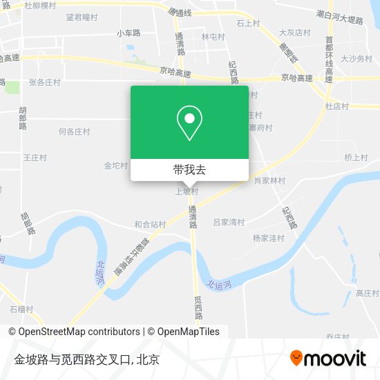 金坡路与觅西路交叉口地图