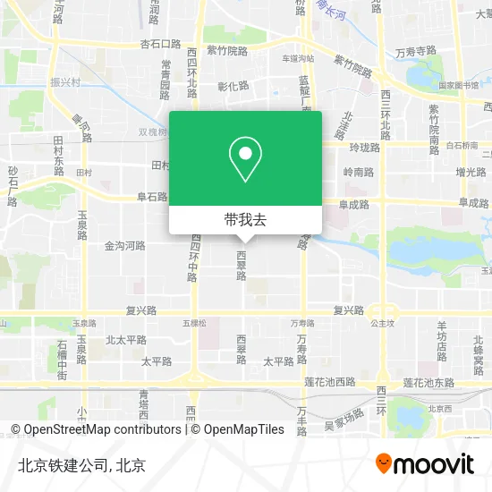 北京铁建公司地图