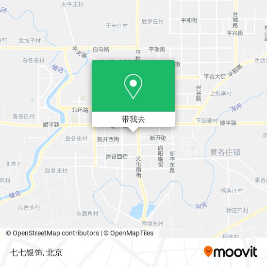 七七银饰地图