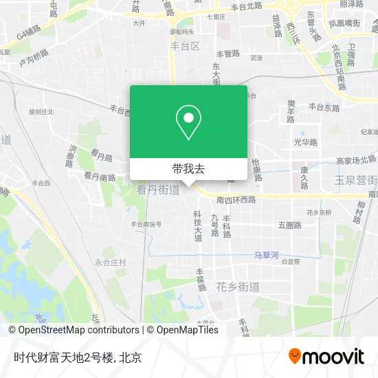 时代财富天地2号楼地图
