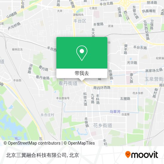 北京三翼融合科技有限公司地图