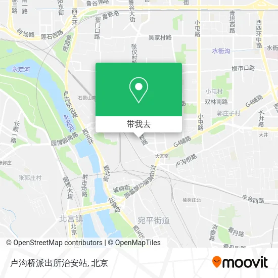 卢沟桥派出所治安站地图
