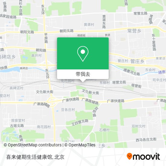 喜来健期生活健康馆地图