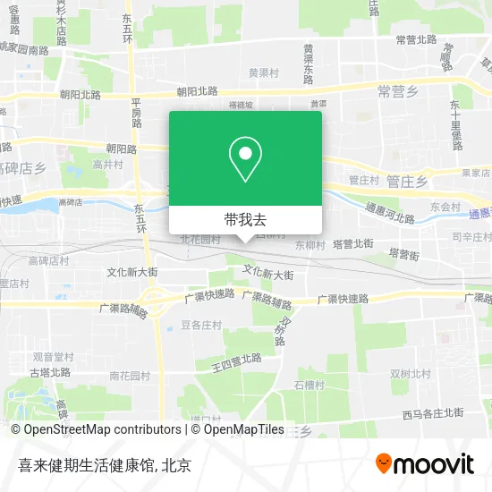 喜来健期生活健康馆地图