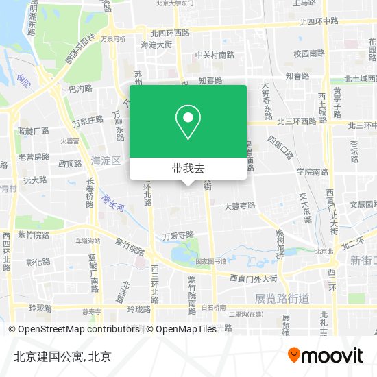 北京建国公寓地图