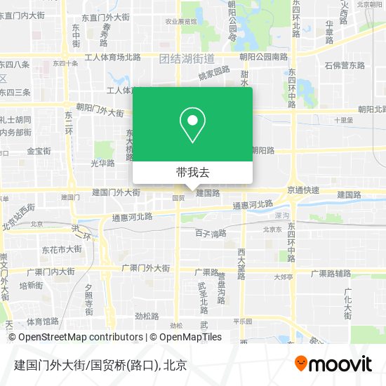 建国门外大街/国贸桥(路口)地图