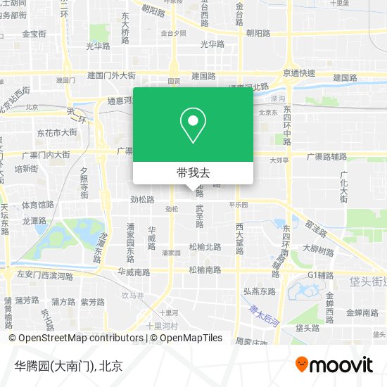 华腾园(大南门)地图