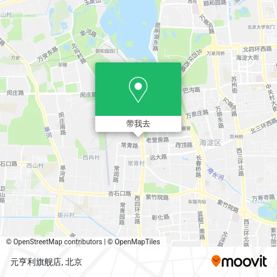 元亨利旗舰店地图