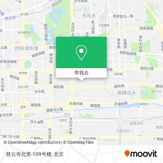 慈云寺北里-109号楼地图