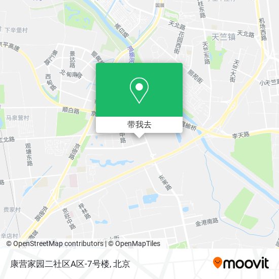康营家园二社区A区-7号楼地图