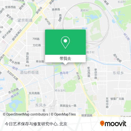 今日艺术保存与修复研究中心地图
