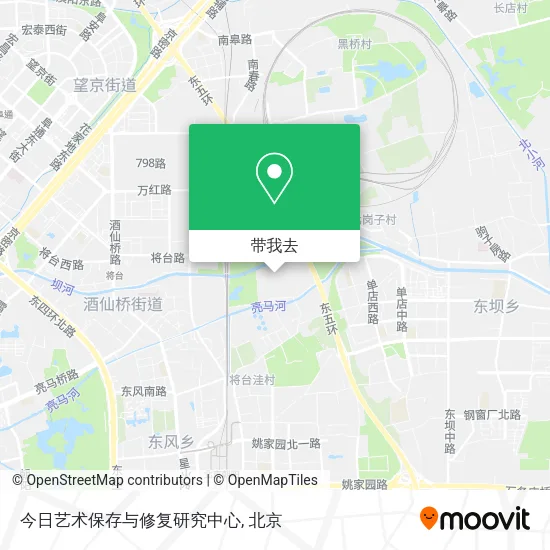 今日艺术保存与修复研究中心地图
