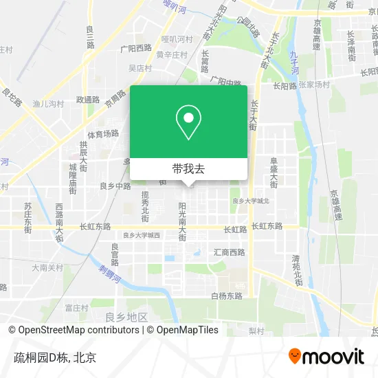 疏桐园D栋地图