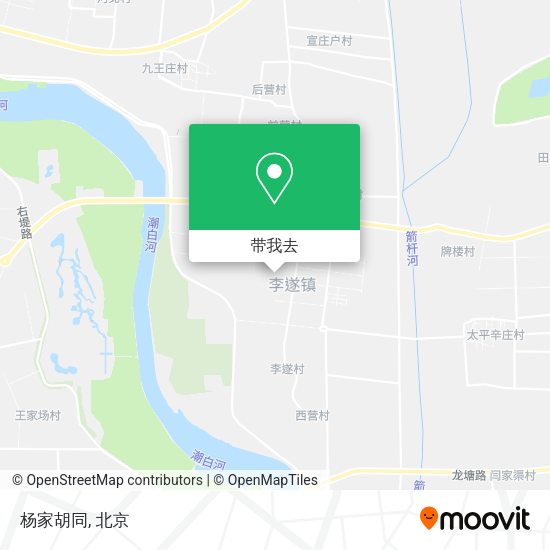 杨家胡同地图