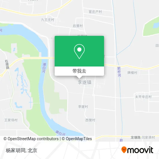 杨家胡同地图