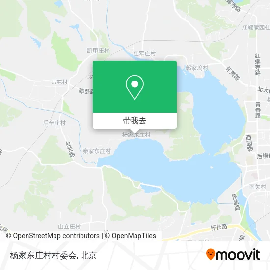 杨家东庄村村委会地图