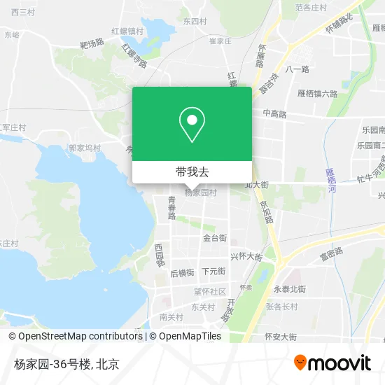 杨家园-36号楼地图