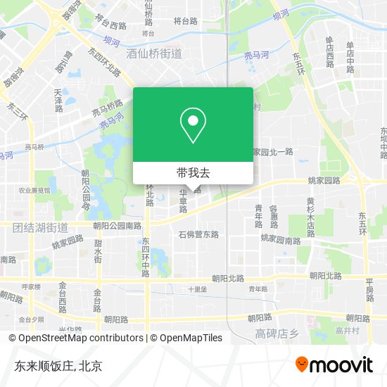 东来顺饭庄地图