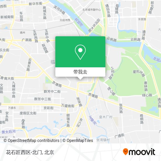 花石匠西区-北门地图