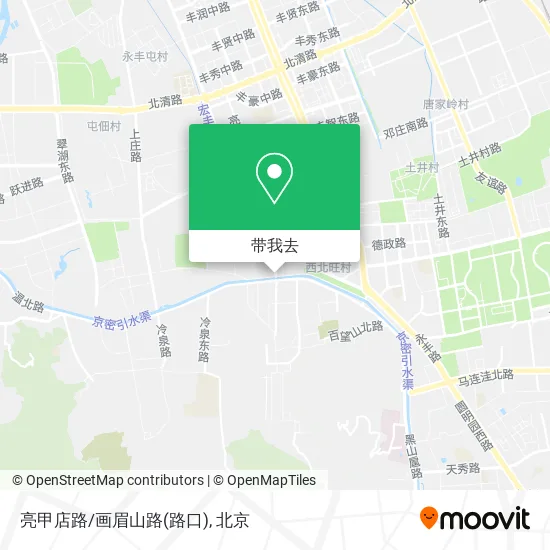 亮甲店路/画眉山路(路口)地图