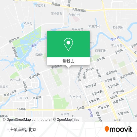上庄镇南站地图